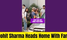 Rohit Sharma Returns Home with His Family After the World Cup Final! |