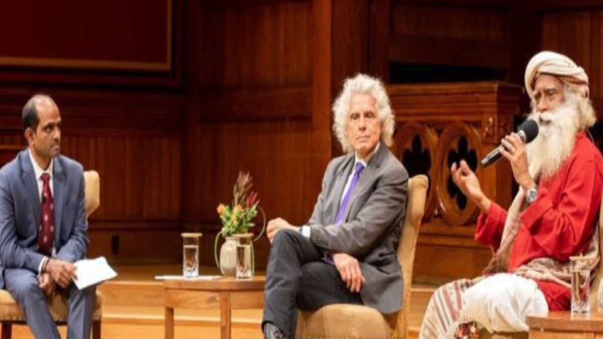 Opinion | The Sadhguru-Pinker Conversation: A Case of Asymmetrical Incommensurability in Scientific Paradigms - Vimarsana News