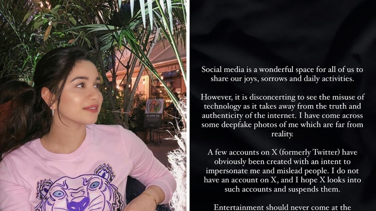 Sara Tendulkar Calls Out Impersonation and Deepfake Misuse on Social ...