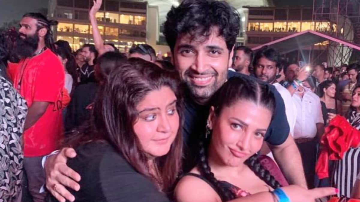 Inside Adivi Sesh, Shruti Haasan And Akshara's Memorable Night At 50 Cent Concert