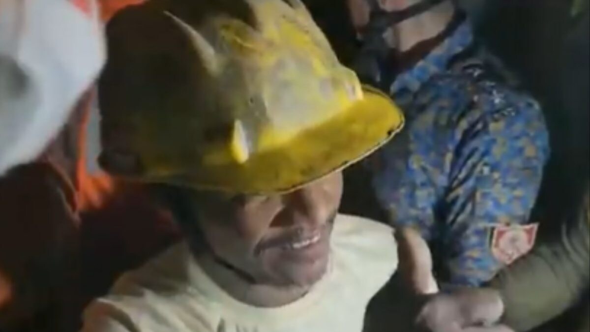 Watch | The Second Trapped Employee Got here Out Of Uttarkashi Tunnel – News18