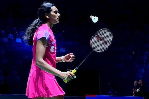 PV Sindhu has been ruled pout with a niggle in her left knee. (Credit: Twitter)