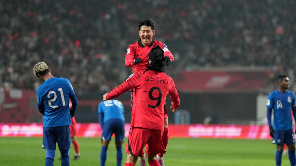 Son Heung-min on Target as South Korea Thump Singapore in World Cup Qualifiers