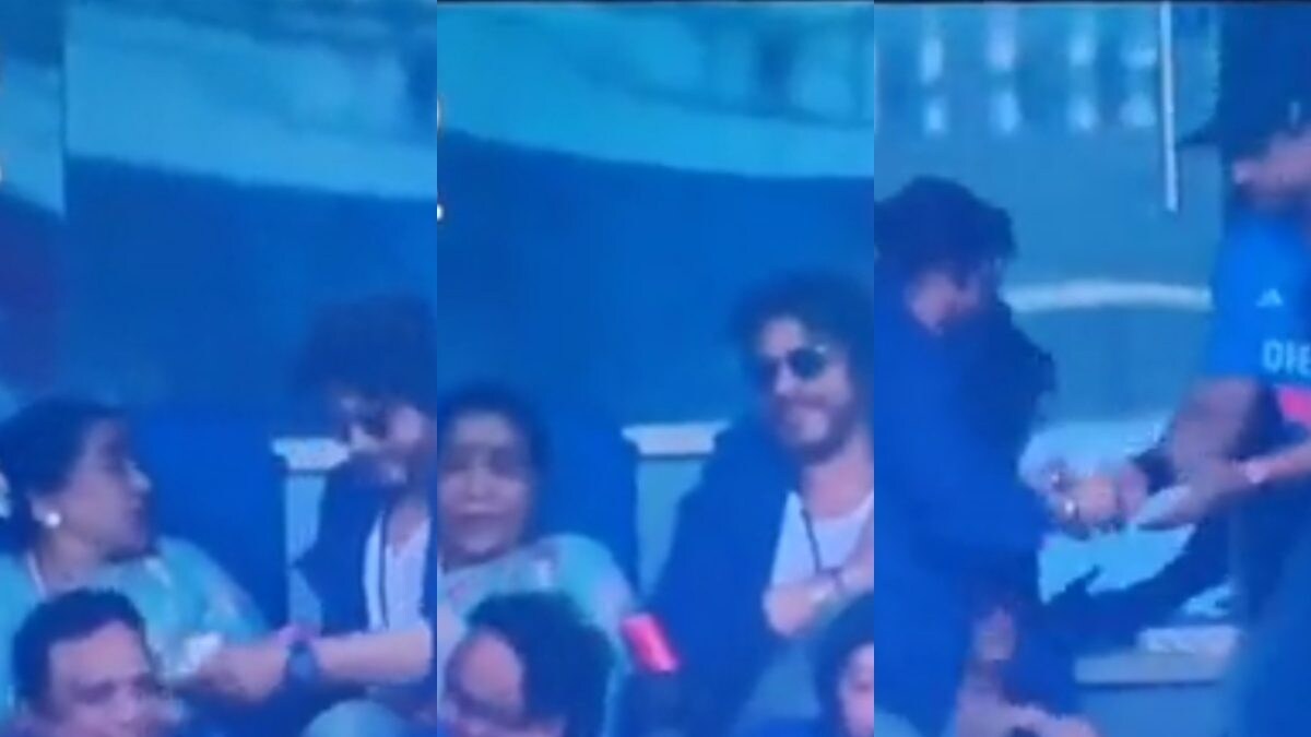 IND Vs AUS: SRK Wins Netizens Over After He Helps Asha Bhosle With Her Cup, Fans Say 'Badshah Hai Woh' - Vimarsana News