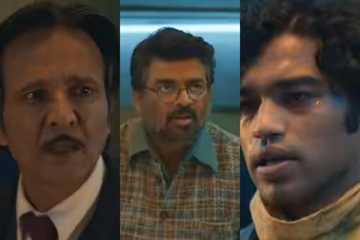 Kay Kay Menon, R.Madhavan and Babil Khan in 'The Railway Men' trailer. 