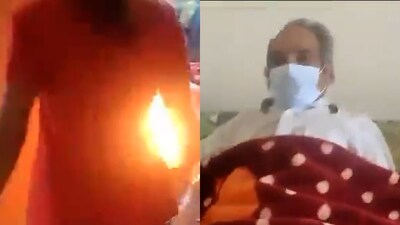 Woman Tries to Set Father-in-law's Room on Fire, Video Surfaces Online