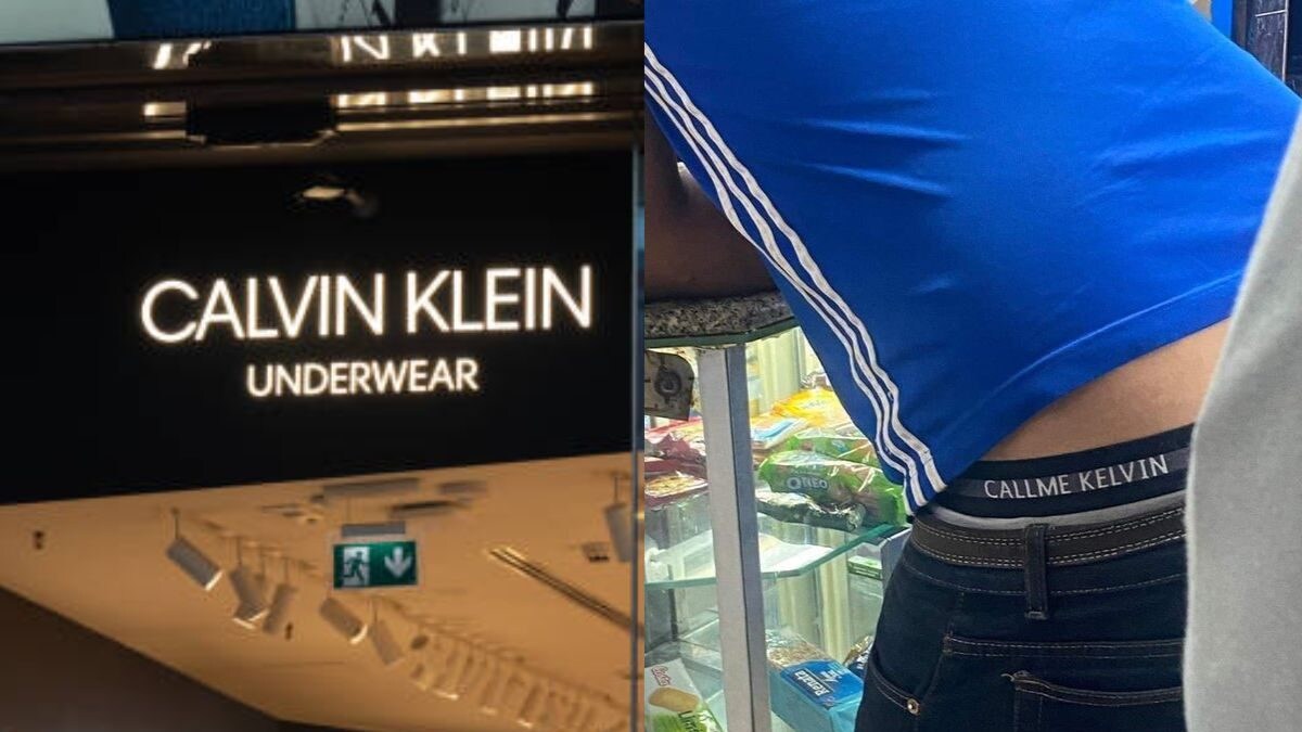 CallMe Kelvin? Viral Pic Showing Man's Underwear Will Make Calvin Klein Rub His Eyes - Vimarsana News