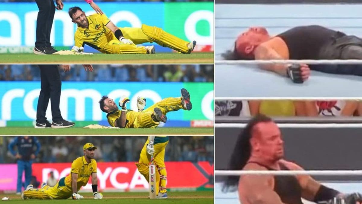 'Maxwell Was The Undertaker on Field': Aussie Legend's 201 Despite Immense Pain 'Beaten' With Memes - Vimarsana News