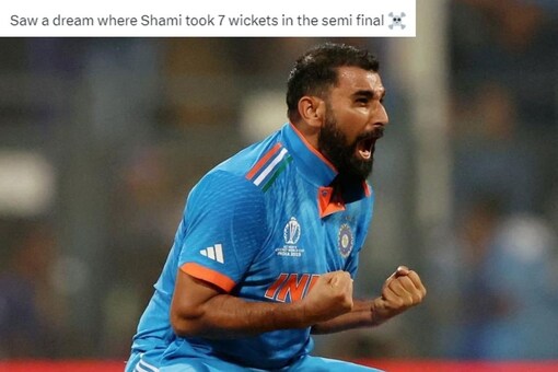 This Guy Predicted Mohammed Shami's 7-Wicket Haul Against New Zealand in WC Semi-final (Photo Credits: X)
