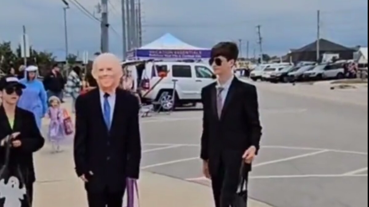 Kid Dresses Up As Joe Biden For Halloween And Internet Has So Much To Say - Vimarsana News