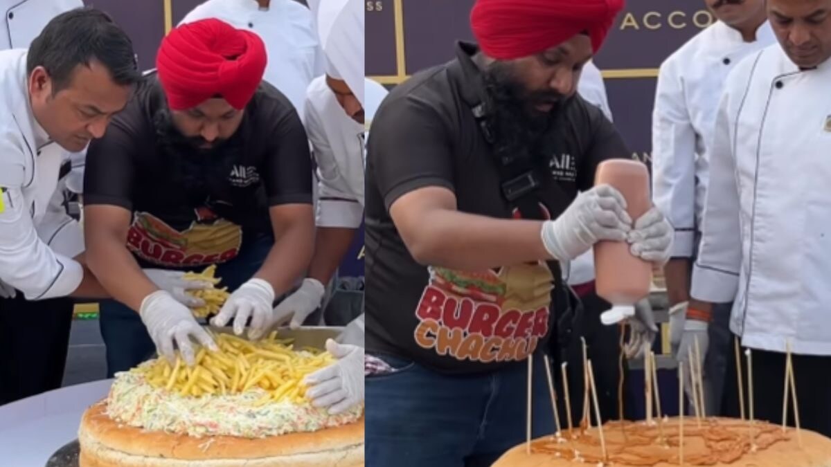 Food Lovers, Would You Like To Try This '100 Kg Ka Burger'? - Vimarsana News