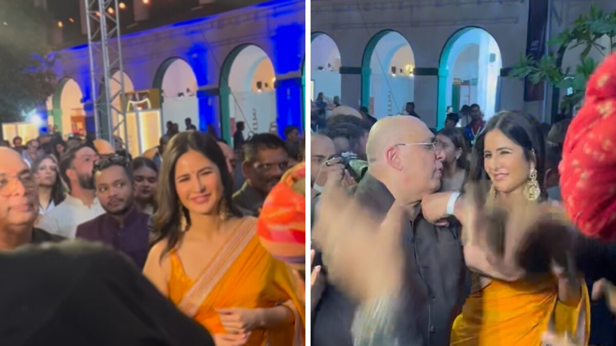 Katrina Kaif, In An Orange Saree, Sets The Bar High Like Nobody Else - Vimarsana News
