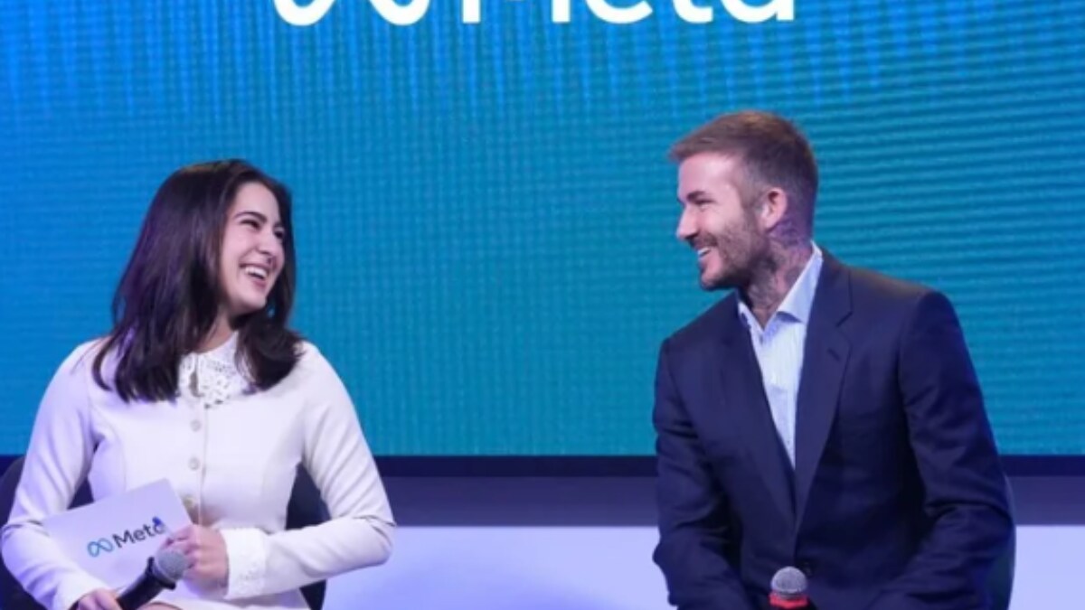 David Beckham Meets Sara Ali Khan, Calls Her 'Brilliant' - Vimarsana News