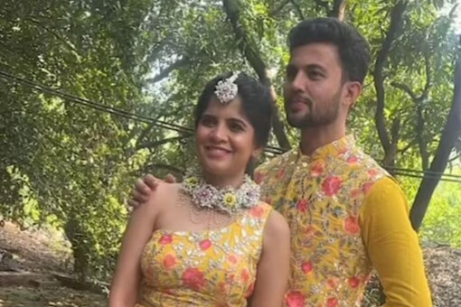 Prasad Jawade and Amruta Deshmukh got engaged in July.