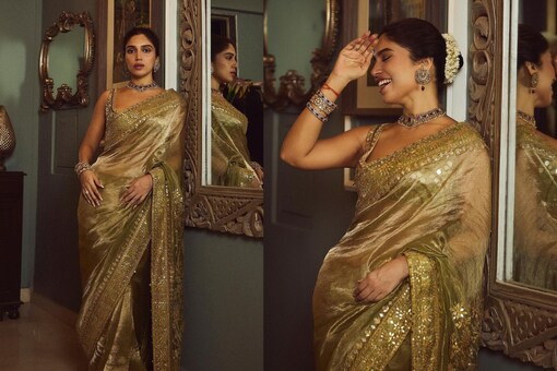 Bridesmaids can take a cue or two from Bhumi's look to ace the upcoming wedding season. (Images: Instagram)