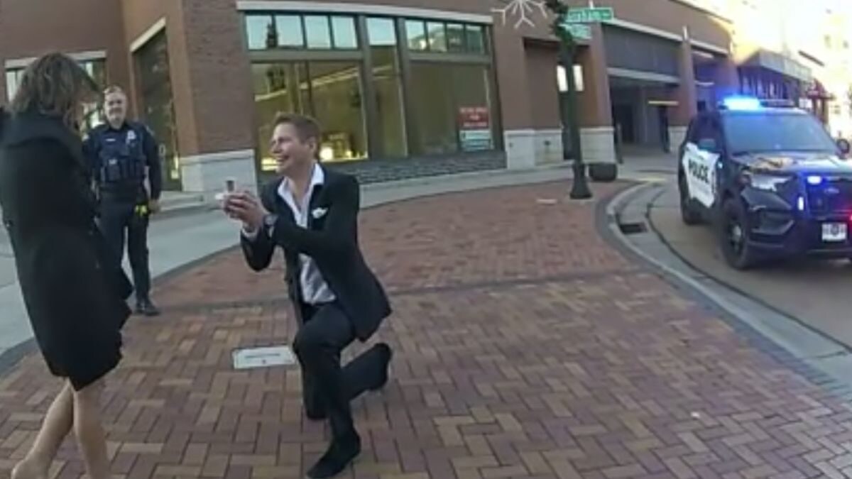 Watch: Man Takes Help From Cops To Fake Arrest And Propose To His Girlfriend - Vimarsana News