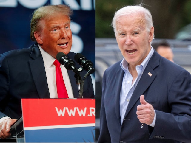 US analysts say that the outcome of the Biden-Trump electoral battle has serious geopolitical implications. (Reuters File Photo)