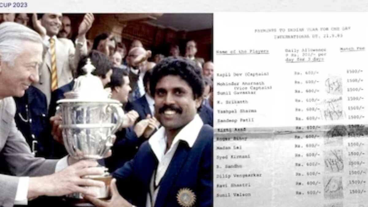 Pic Showing Salaries Of Indian Cricketers In 1983 Viral - News18