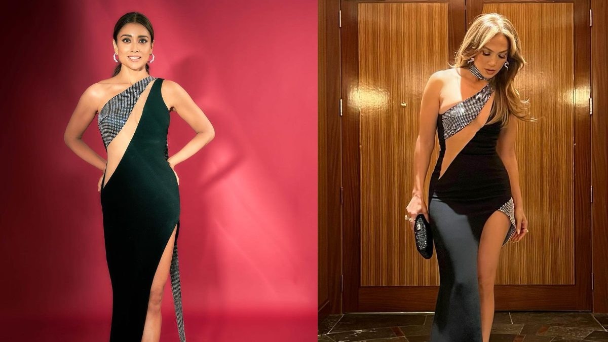 Shriya Saran and Jennifer Lopez Exude Glamour in Their Matching David Koma Black Gowns Shriya Saran and Jennifer Lopez Exude Glamour in Their Matching David Koma Black Gowns