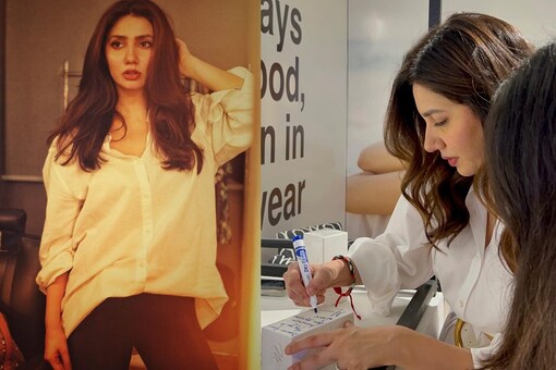 Mahira Khan debuted her fragrance line, M for Mahira just recently. (Images: Instagram)