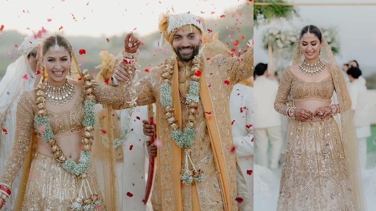 K3G Actress Malvika Raaj Gets Married; Adorns Lehenga Designed by Husband Pranav Bagga K3G Actress Malvika Raaj Gets Married; Adorns Lehenga Designed by Husband Pranav Bagga
