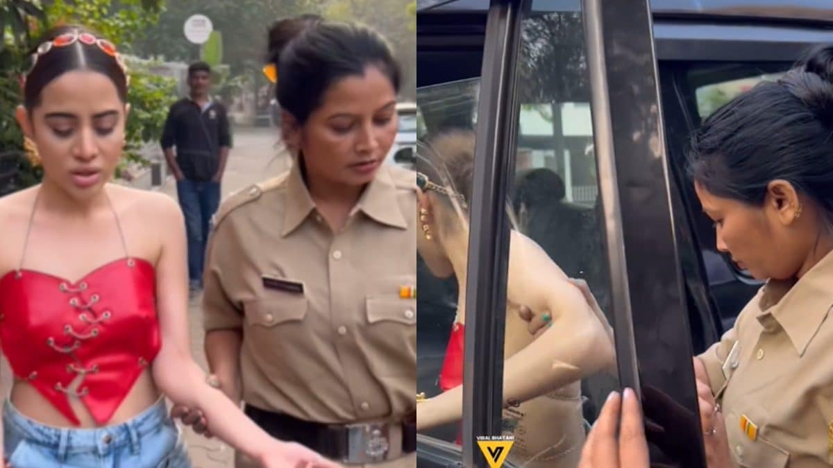 Urfi Javed ARRESTED For Her Bold Clothes? Police Officials Take Her Into  Custody; Watch Video - News18