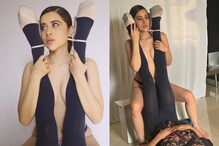 Sexy! Urfi Javed Goes Topless For Bold Photoshoot; Uses Model's Legs To Cover Her Modesty, Watch Viral Clip