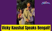Vicky Kaushal mesmerizes fans in Kolkata with greetings in Bengali