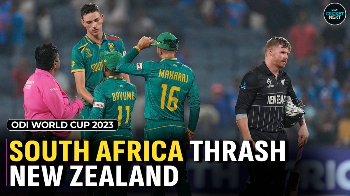 NZ vs SA ODI World Cup 2023 Highlights: South Africa beat New Zealand ...