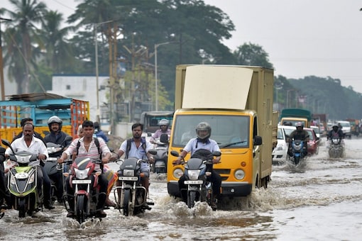 The city currently has around 2,950 km of drains, most of which have an inadequate handling capacity. (File Image/PTI)