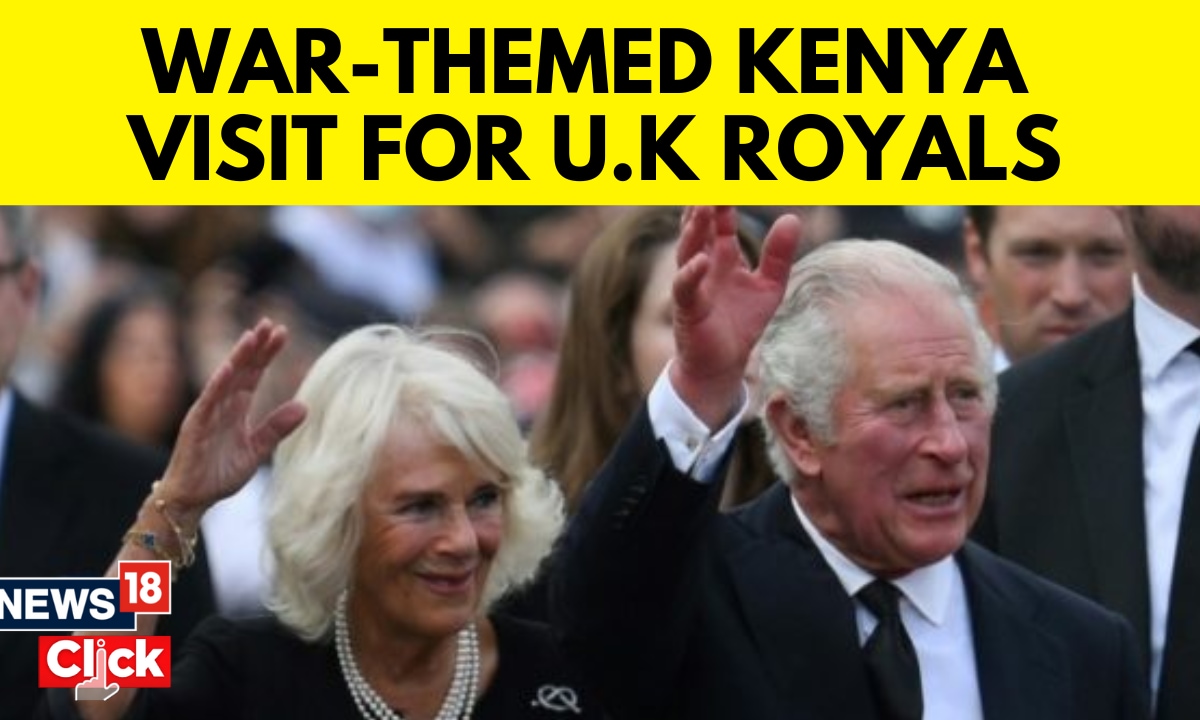 Britains king charles and queen camilla continue kenya visit news18