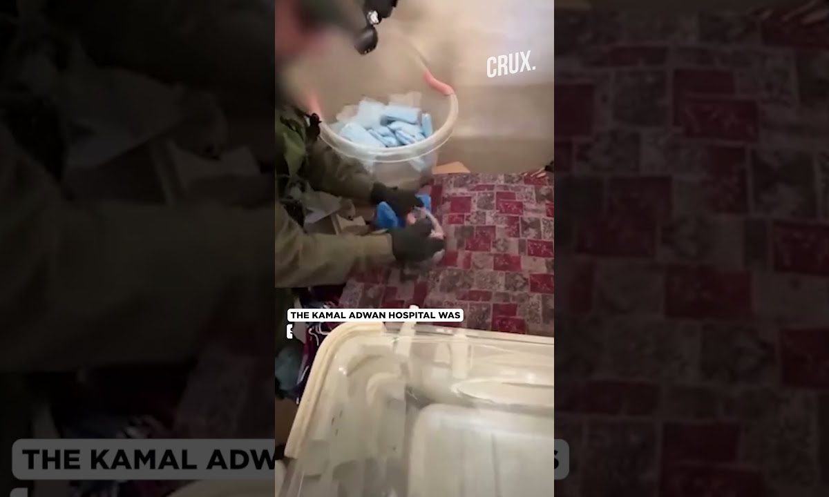 Israeli Military Finds "Hamas Weapons" Inside Incubators At Gaza Hospital