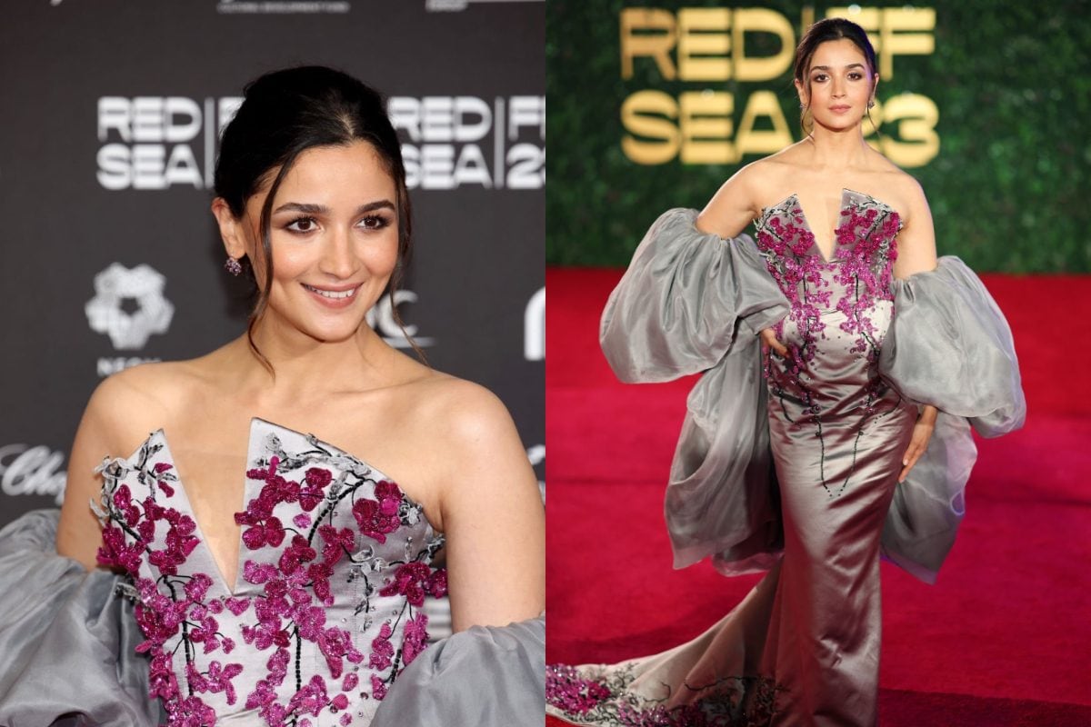 Alia Bhatt Ki Nangi Video - Alia Bhatt Steals Hearts in a Sexy Grey Gown at the Red Sea Film Festival,  Video Goes Viral - News18