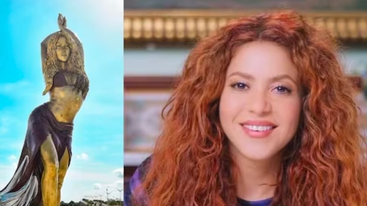Shakira Honoured With 21-foot Bronze Statue In Colombia - News18