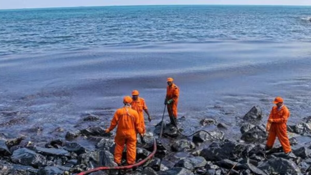 Explanation of the Ennore Oil Spill triggered by 'Michaung' and its