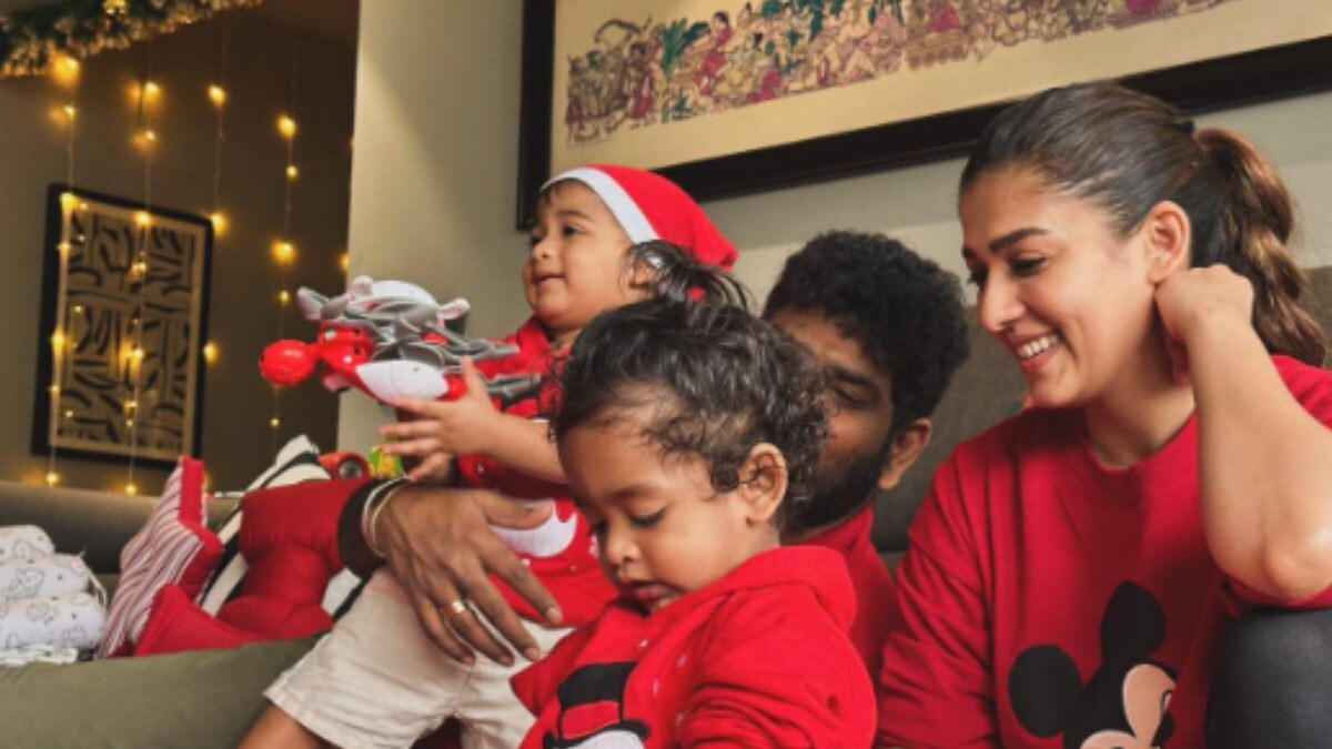 Nayanthara-Vignesh Shivan Celebrate First Christmas With Their Twin Boys, Drop Cutesy Photos; See Here - Vimarsana News