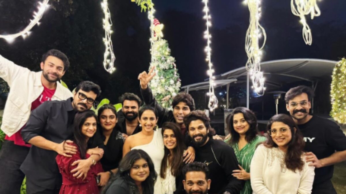 Allu Arjun Celebrates Christmas With Ram Charan, Varun Tej, Call It A 'Fun Night With Cousins' - Vimarsana News