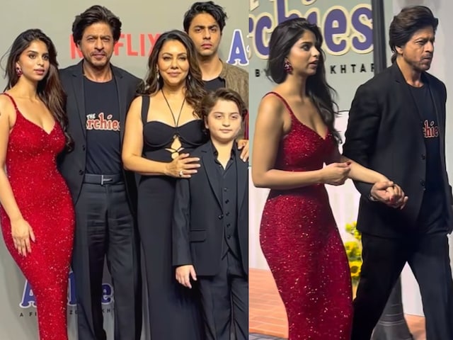 Shah Rukh Khan Wears The Archies T-Shirt To Suhana Khan’s Film Premiere ...