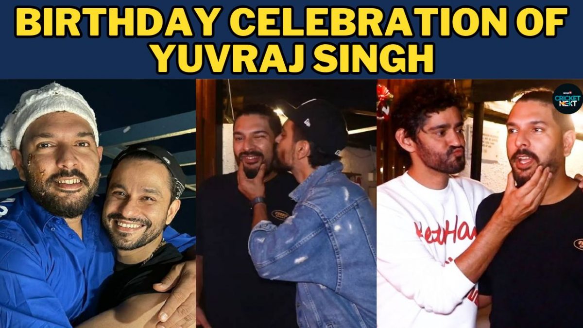 Yuvraj Singh Celebrated His Birthday with his Friend Angad Bedi - News18