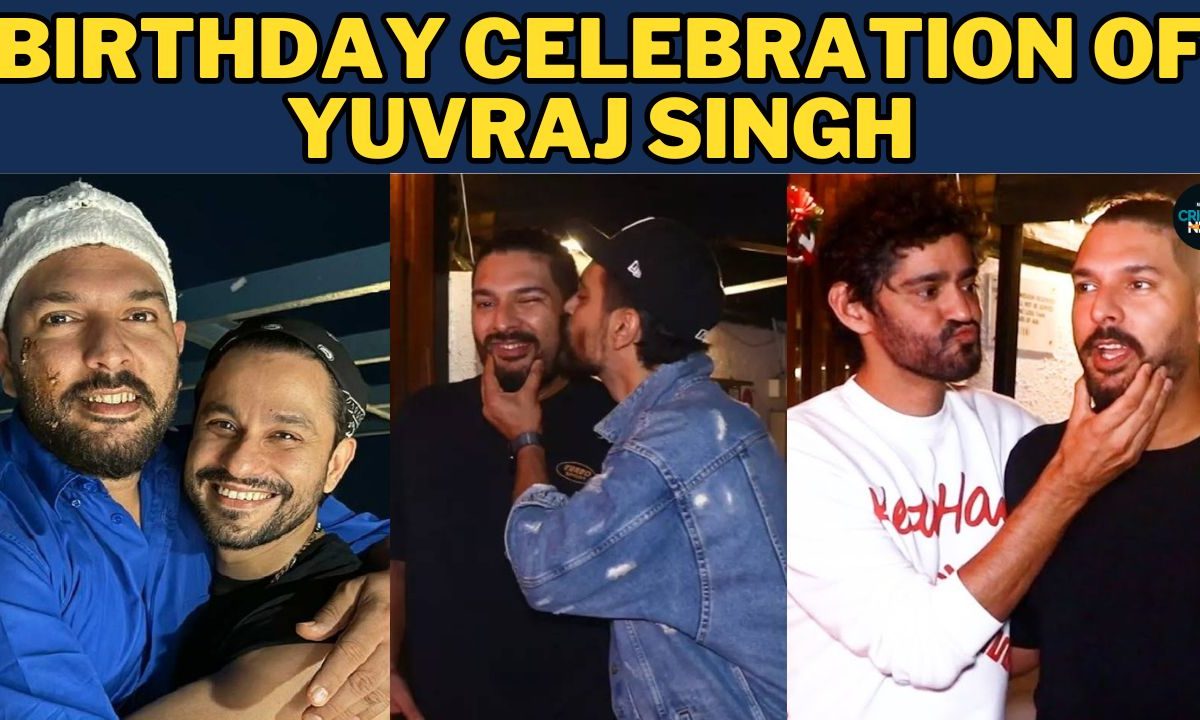 Yuvraj Singh Celebrated His Birthday with his Friend Angad Bedi - News18