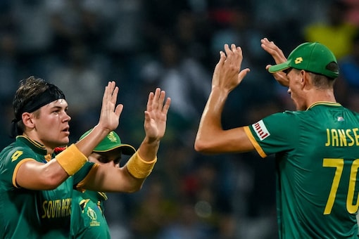 Gerald Coetzee and Marco Jansen have been released from the T20I squad for South Africa. (Image: AFP)