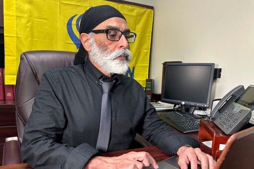 File photo of United States-based Sikh separatist Gurpatwant Singh Pannun. (Image/PTI)