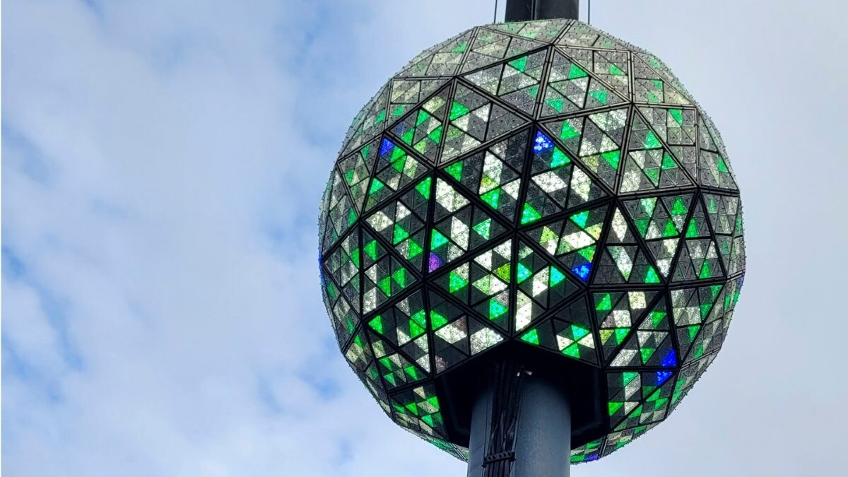 New York's Times Square goes green