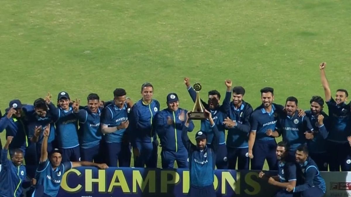 Vijay hazare trophy final: harshal patel's game-changing spell gives haryana win over rajasthan by 30 runs