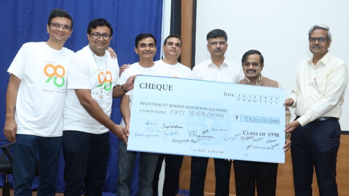 IIT Bombay Class of 1998 Donates Rs 57 Crore Towards The Institute - Vimarsana News