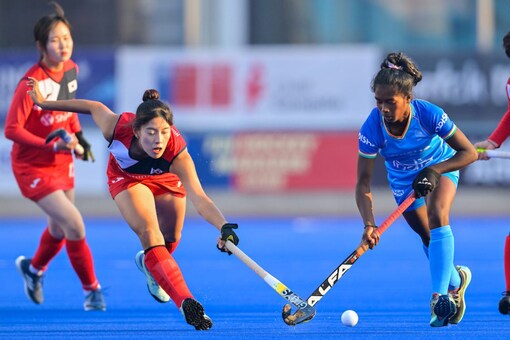 India maintained their momentum and denied Korea any chance of a comeback. (Pic Credit: FIH)
