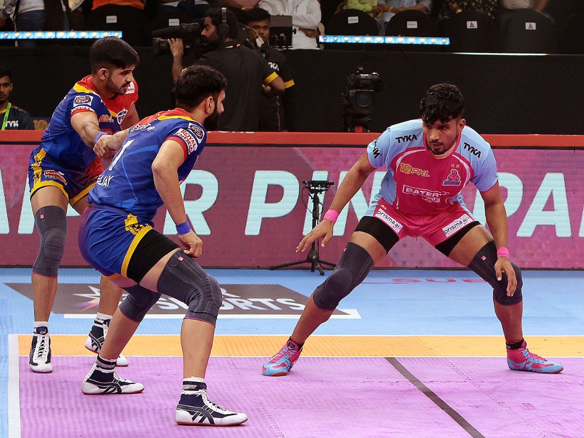 PKL: Arjun Deshwal Returns To Form As Jaipur Pink Panthers Outclass UP ...