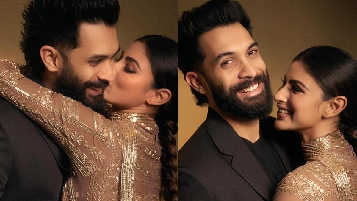 I'm Ru Raj Mouni Roy Kisses Her Hubby Suraj Nambiar In Romantic Pictures, Says ...