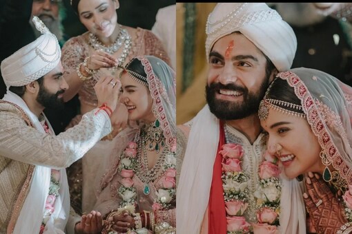 Mukti Mohan married Kunal Thakur and shared stunning pictures.