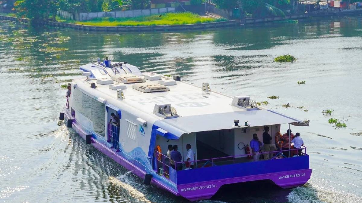 Kerala Water Metro: CM Pinarayi Vijayan Takes Inaugural Ride, Boasting 12.5 Lakh Riders in 7 Months - Vimarsana News